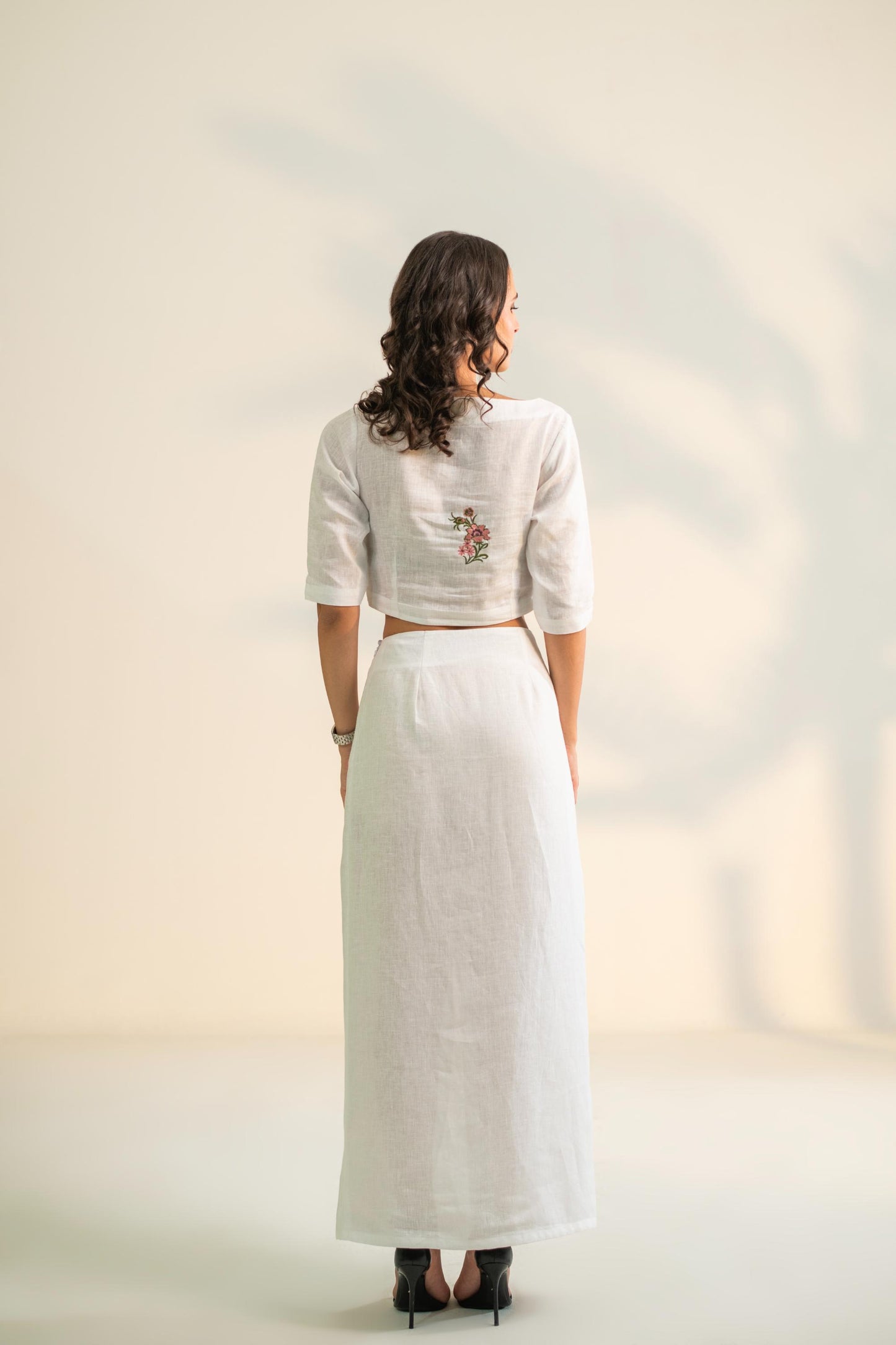 CROP TOP WITH SKIRT