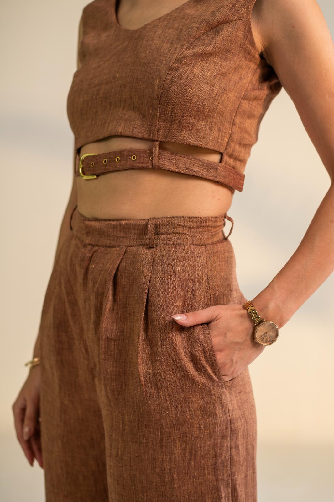 CROP WITH PANT