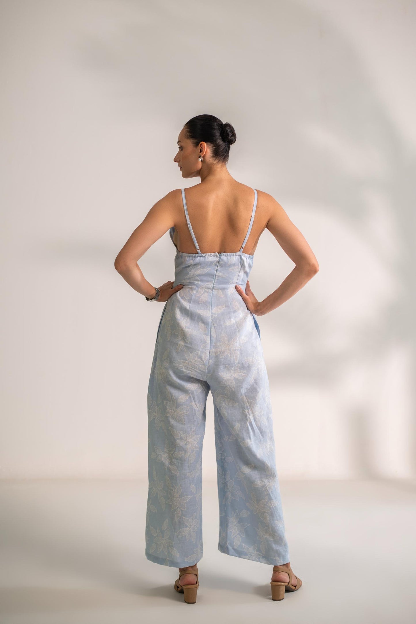 LINEN JUMP SUIT