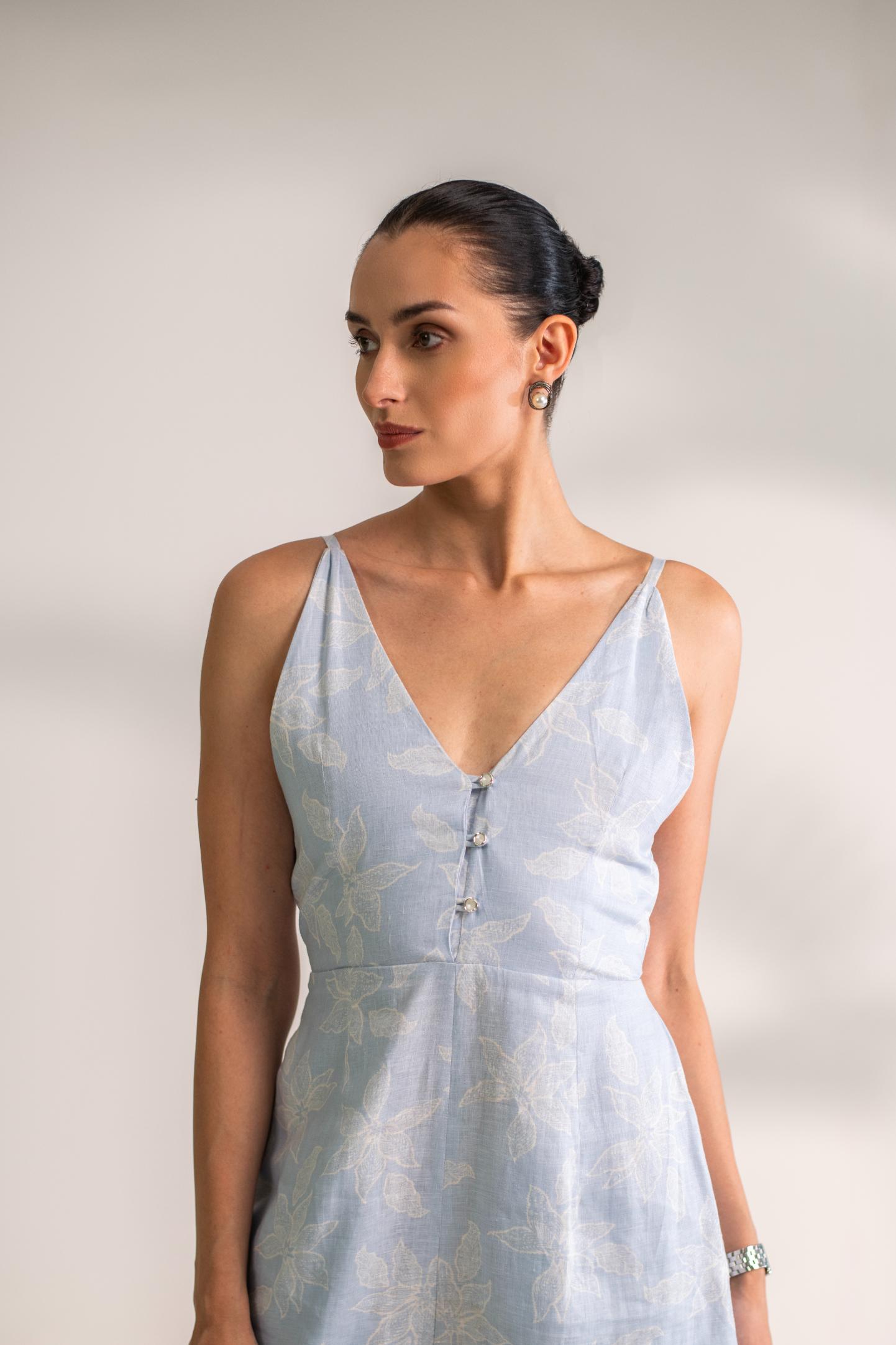 LINEN JUMP SUIT